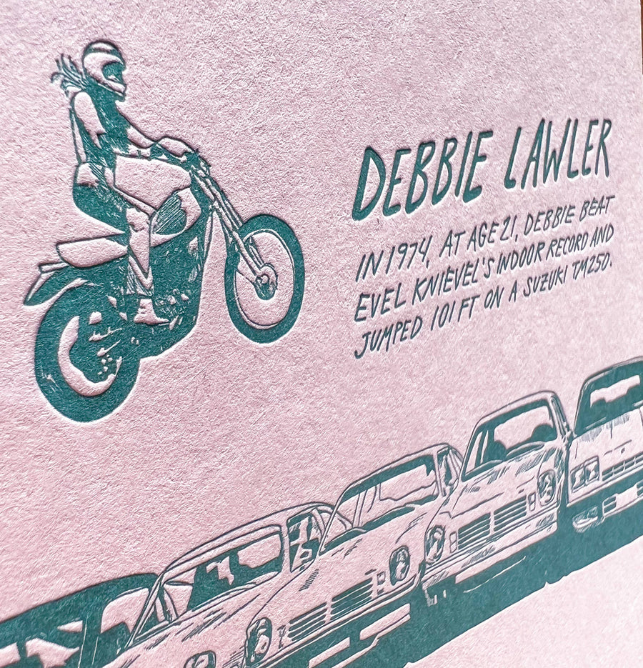 Debbie Lawler notebook - Daredevil Ladies Series