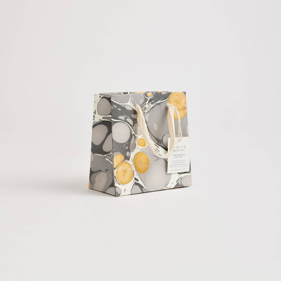 Hand Marbled Gift Bags (Small) - Luxe