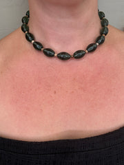 Olive & Earth Choker Necklace