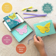 Stitch Your Own Butterfly Felt Bag