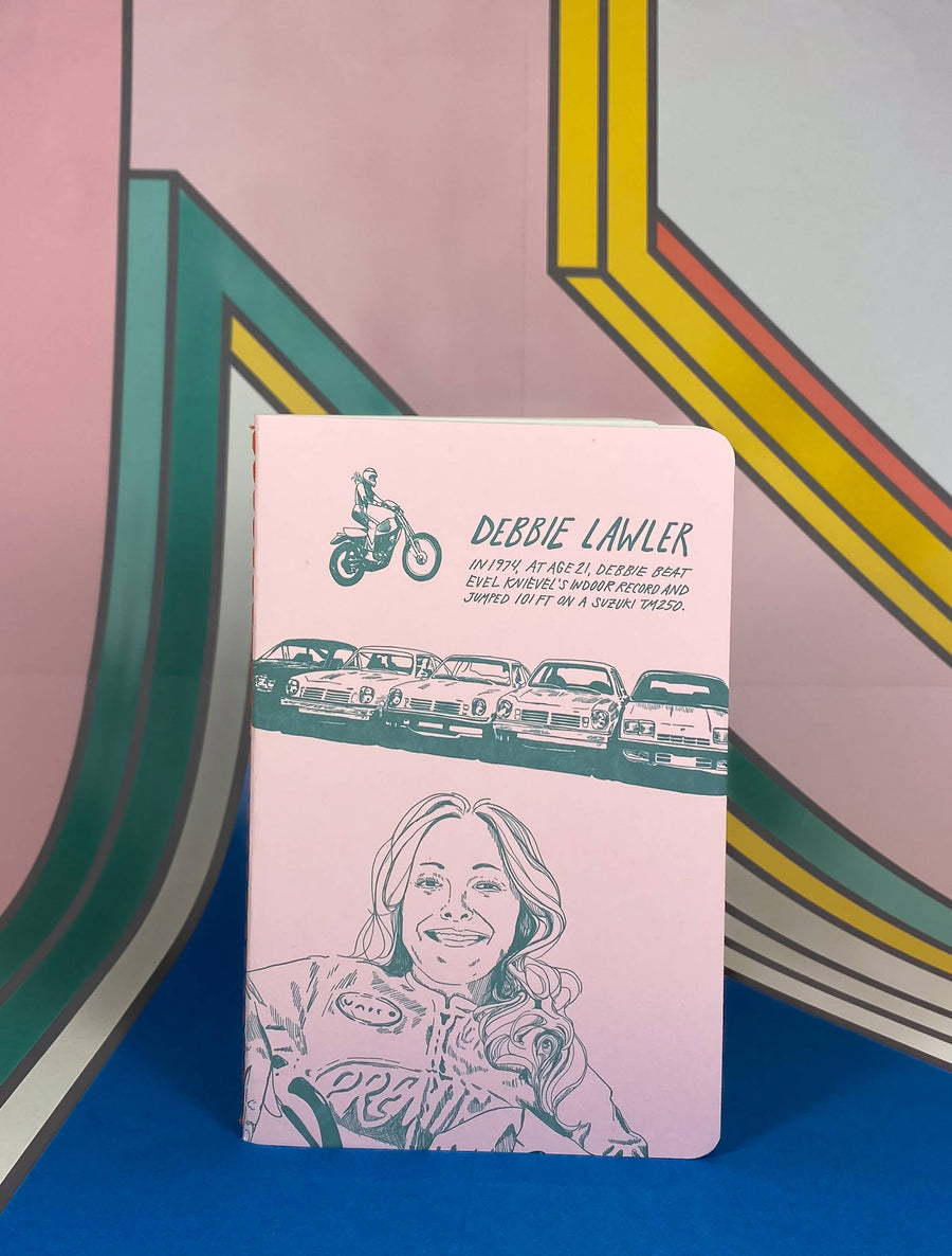 Debbie Lawler notebook - Daredevil Ladies Series