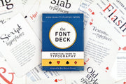 The Font Deck: Playing Cards about Typography