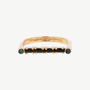 Cha Cha Gemstone Bar Ring