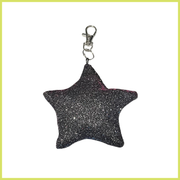 Holographic Glitter Star Bag Charm
