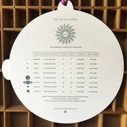 Solar system perpetual calendar