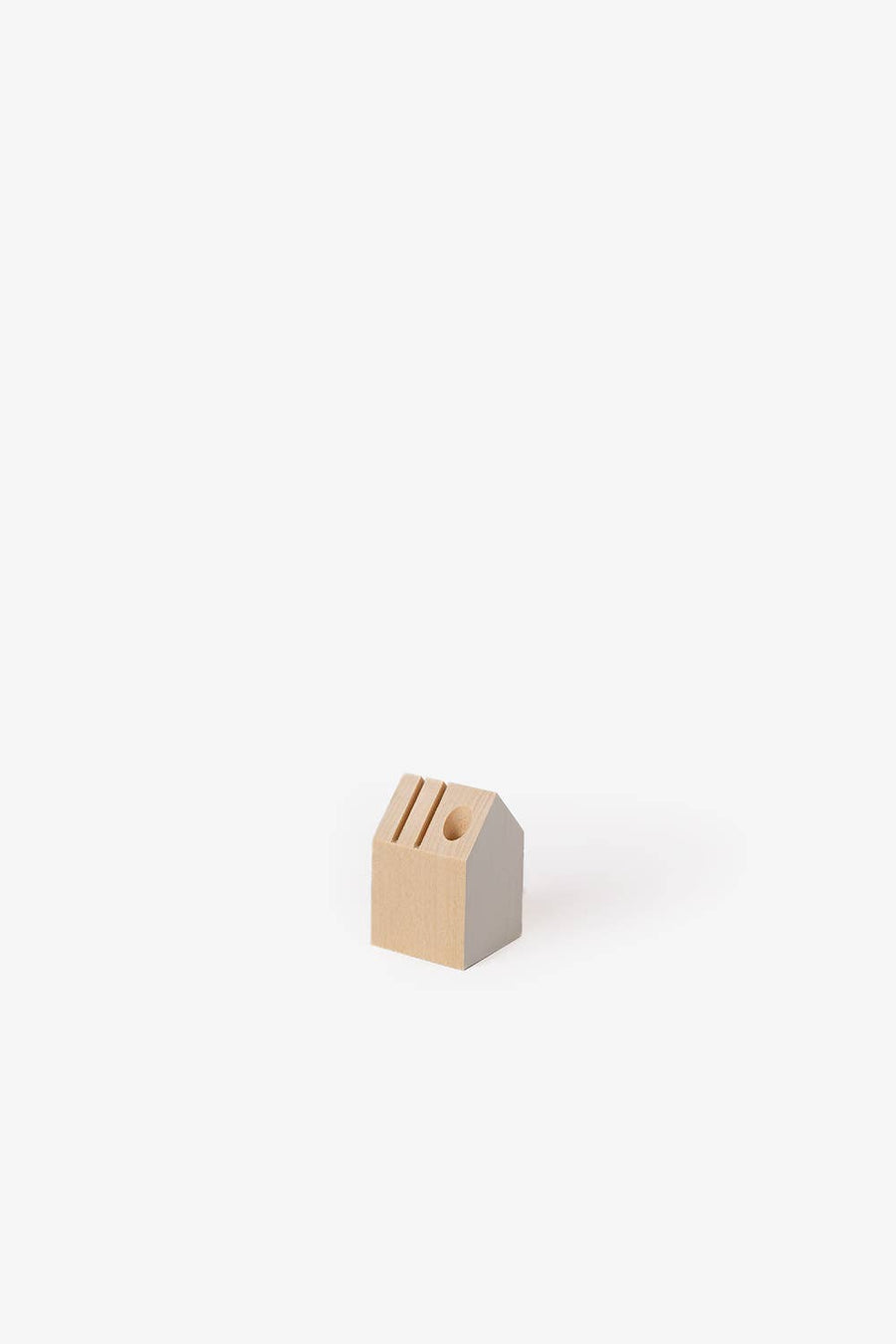 Wooden card and pencil holders