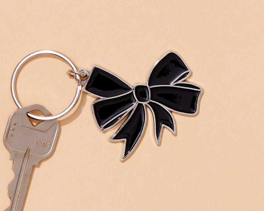 Classic Bow Keychain - holiday gift stocking stuffer - Bag Charm