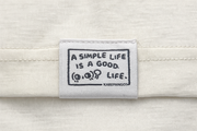 Happy is the New Rich Oversized Pocket Tshirt