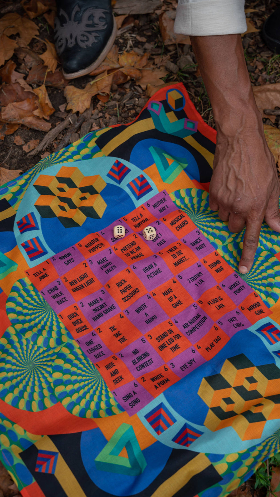 Never Bored Bandana Board Game