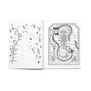 MYTH & MAGIC Coloring + Activity: Mazes, Puzzles, Jokes +