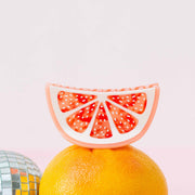 Large Grapefruit Slice Hair Claw Clip - Jenny Lemons