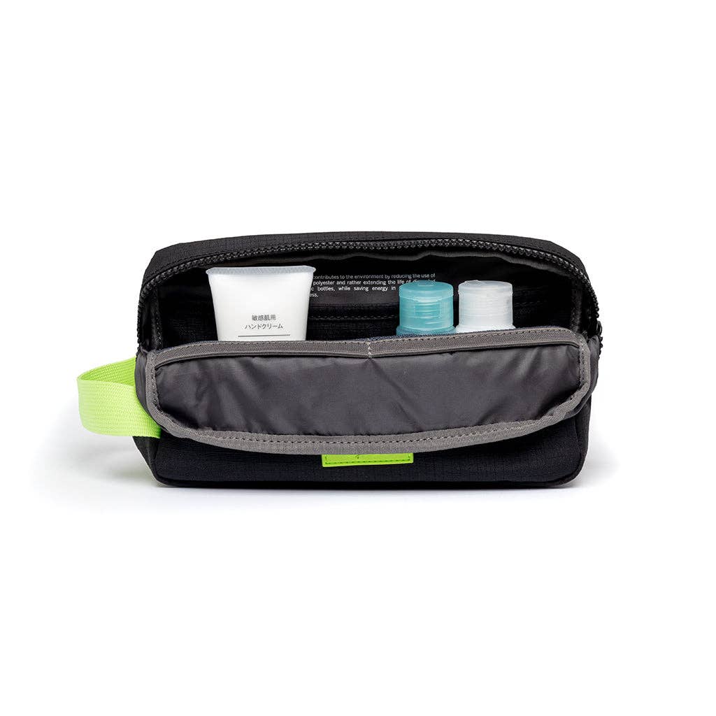 Neo Lithe Washbag Black Lime Vandra