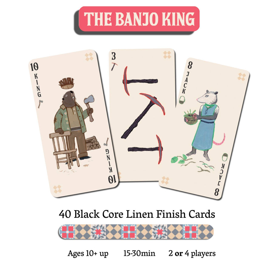 The Banjo King: The Appalachian Scopa Deck