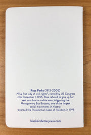 Rosa Parks notebook