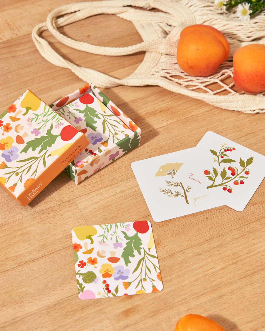 Garden Matching Card Memory Game