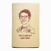 Pauli Murray letterpress notebook