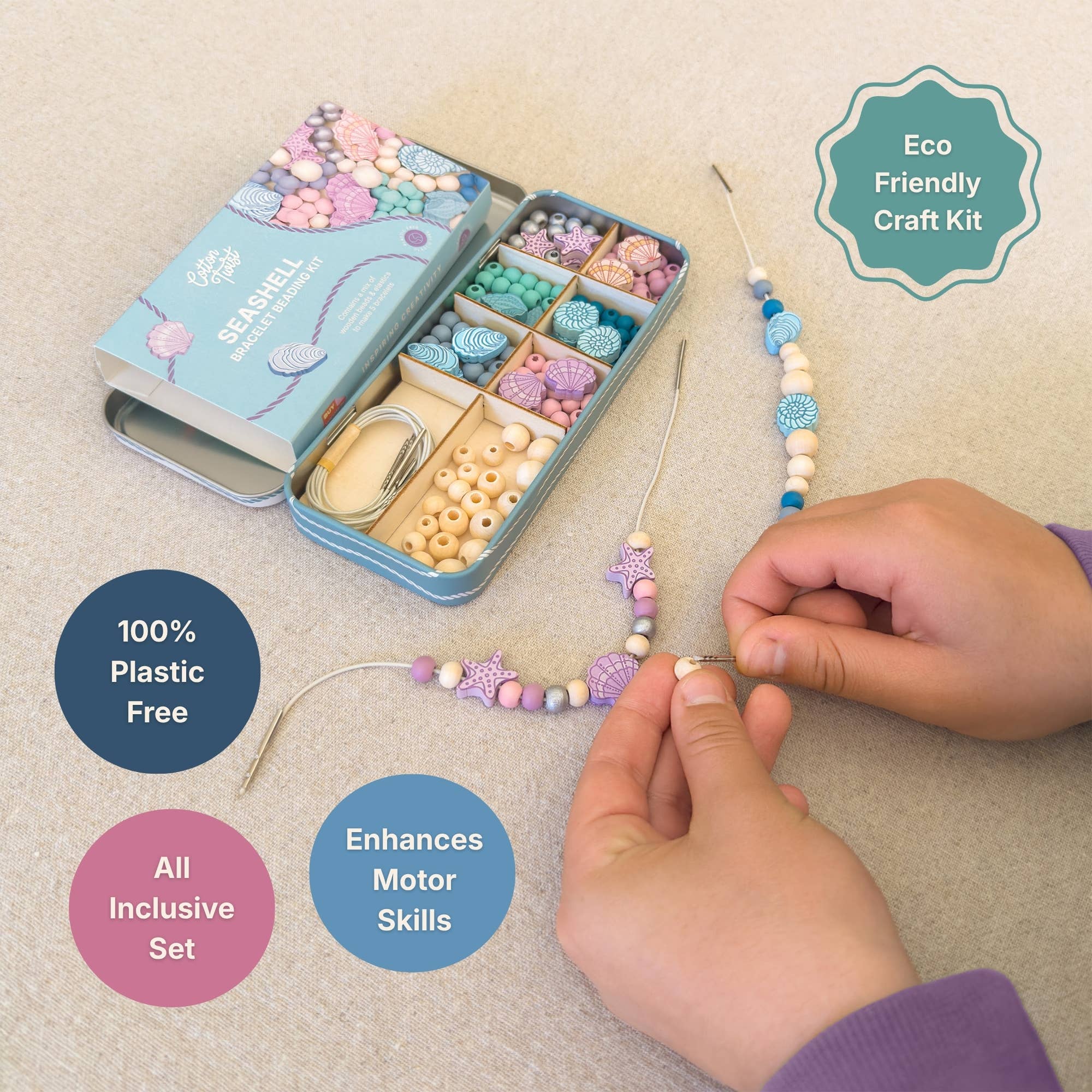 Seashell Bracelet Bead Kit