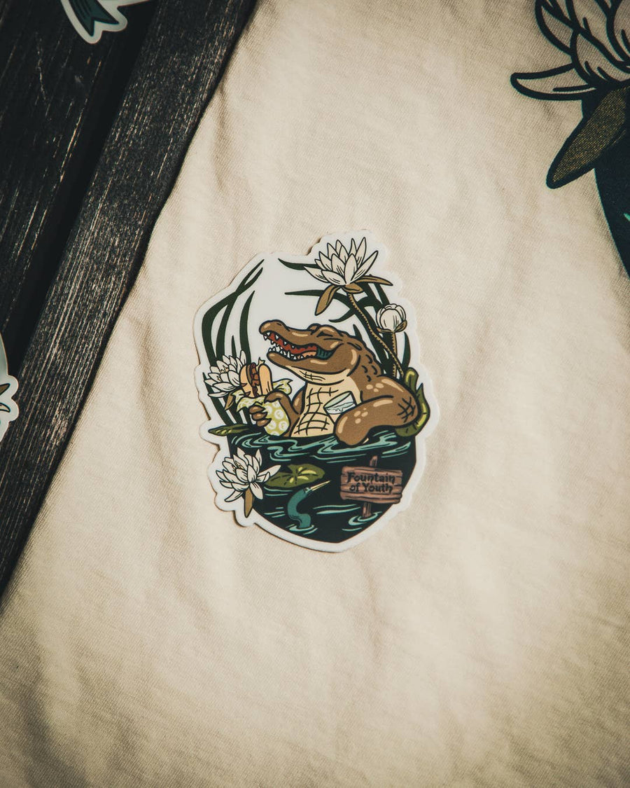 Fountain of Youth Sticker