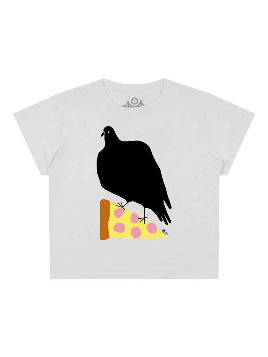 Orlie Kapitulnik Pizza Pigeon Women's Tee