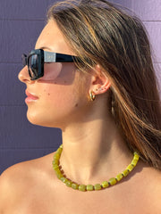 Earthy Chunky Choker Necklace