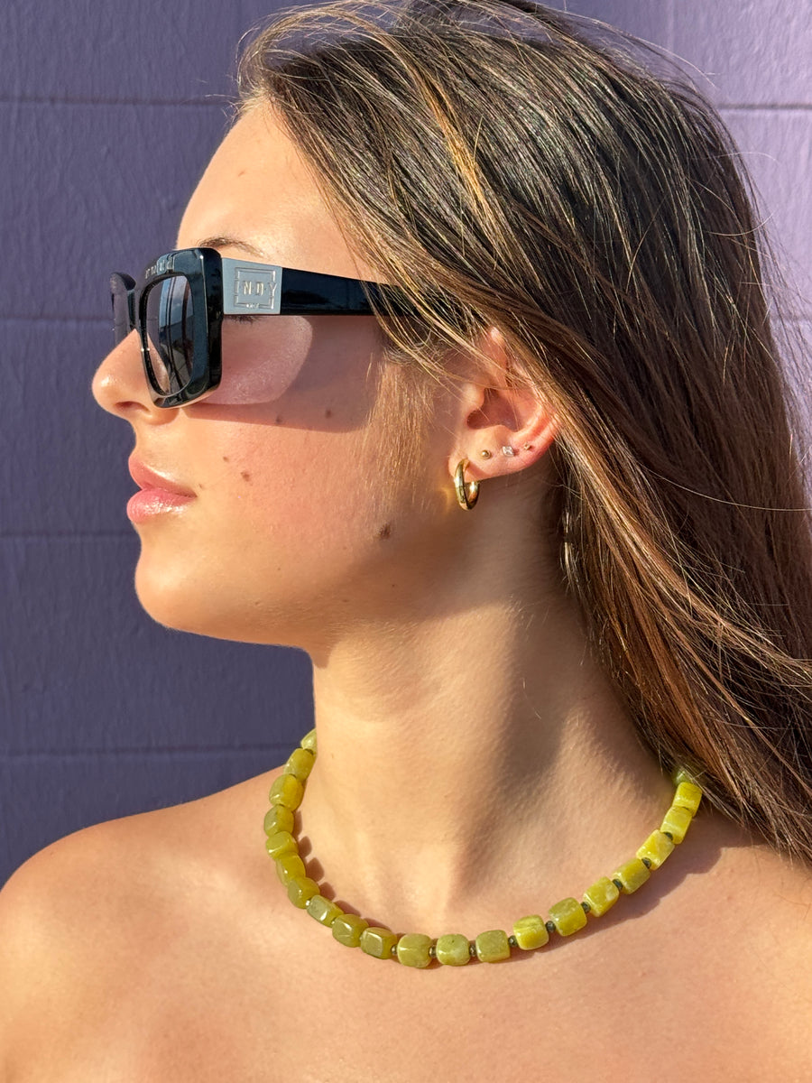 Earthy Chunky Choker Necklace