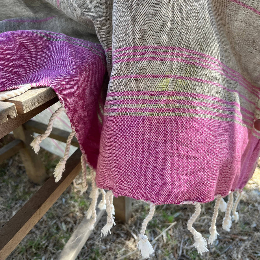 Karya Linen Beach Towel / Turkish Towel