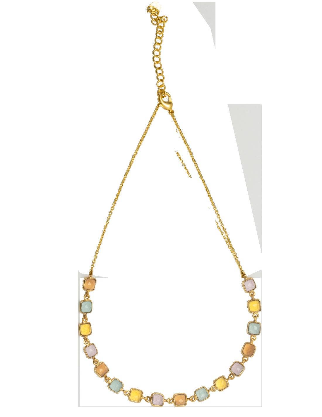 Gemstone Choker Necklace