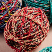 Recycled Sari Twine Balls