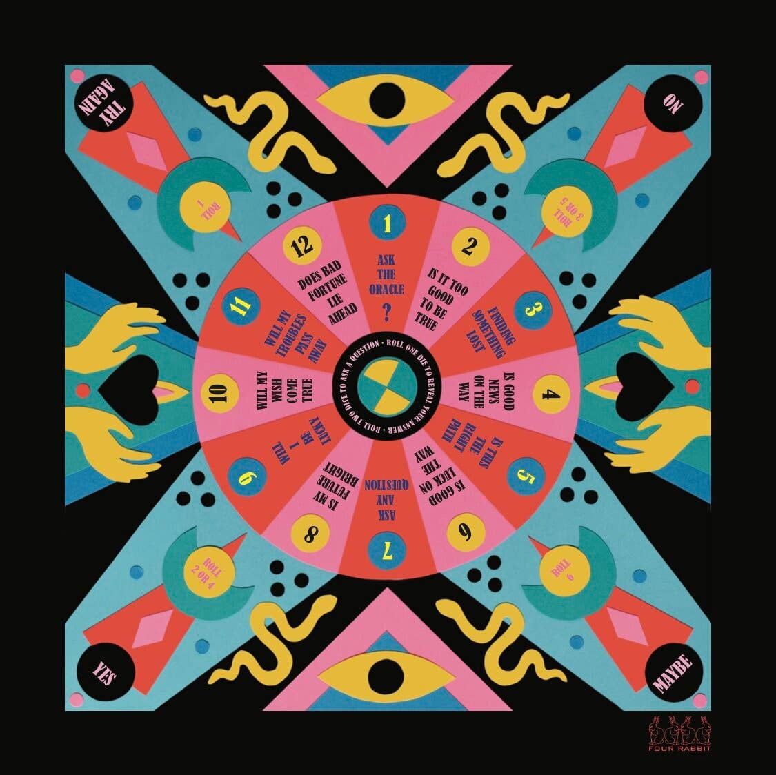 Ring of Fortunes Bandana Board Game