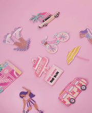 Sunset Drive Iron-On Patch