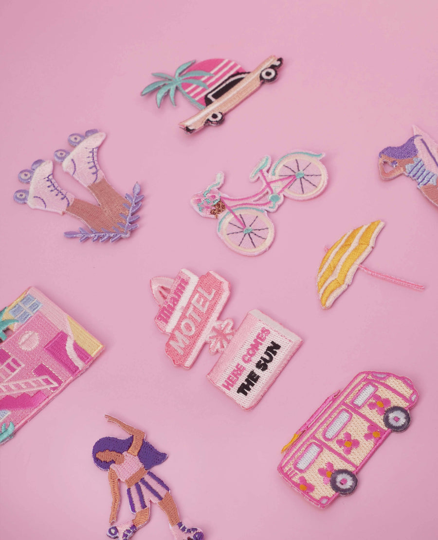 Sunset Drive Iron-On Patch