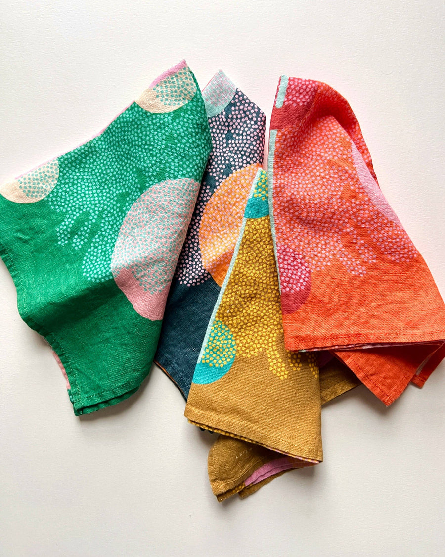 Cascade linen napkin, SET OF 4