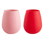 Cherry + blush | fegg | silicone unbreakable glasses