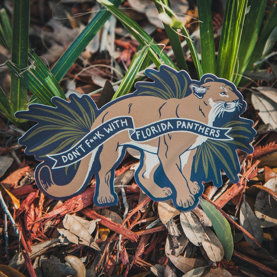 Florida Panthers Bumper Sticker