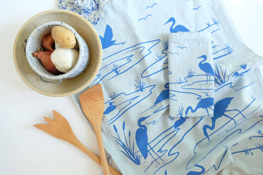 Estuary Tea Towel