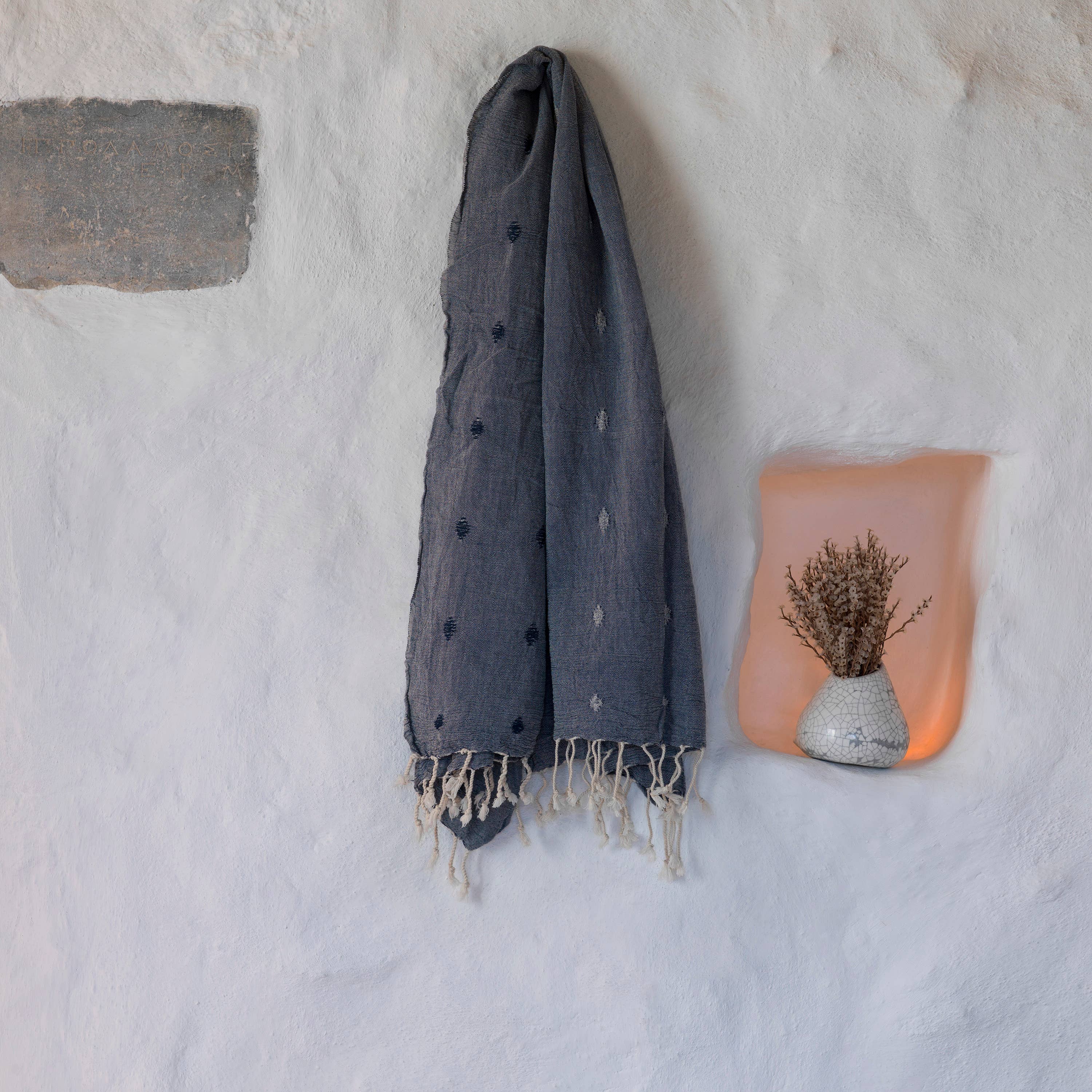 Organic Turkish Cotton towel - Gauze Cotton Dobby Weave Beach Towel