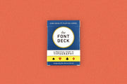 The Font Deck: Playing Cards about Typography