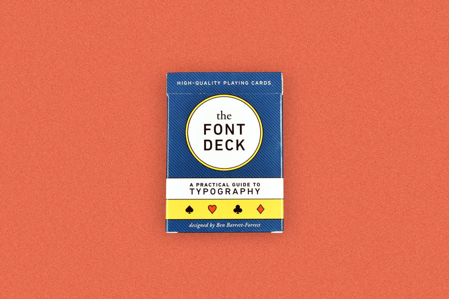 The Font Deck: Playing Cards about Typography
