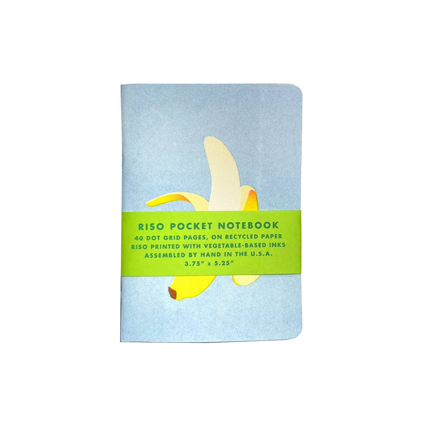 Riso printed pocket notebook