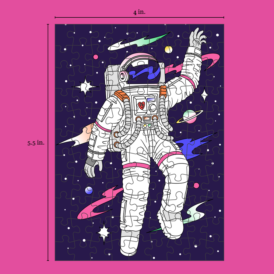 Astronaut | 99 Piece Jigsaw Puzzle