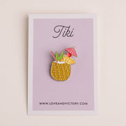 Tiki Cocktail PIn