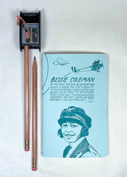 Bessie Coleman notebook - Daredevil Ladies Series