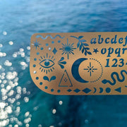Celestial & Mystic Stencil and Drawing tool