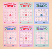 Cheesy Movie Bingo - Cheesy Holiday - Party Game Gift Stocking Stuffer Christmas gift pop culture