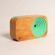Sustainable Solid Colored Wooden Speakers