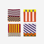 Pattern Patch Coaster Set: Desert