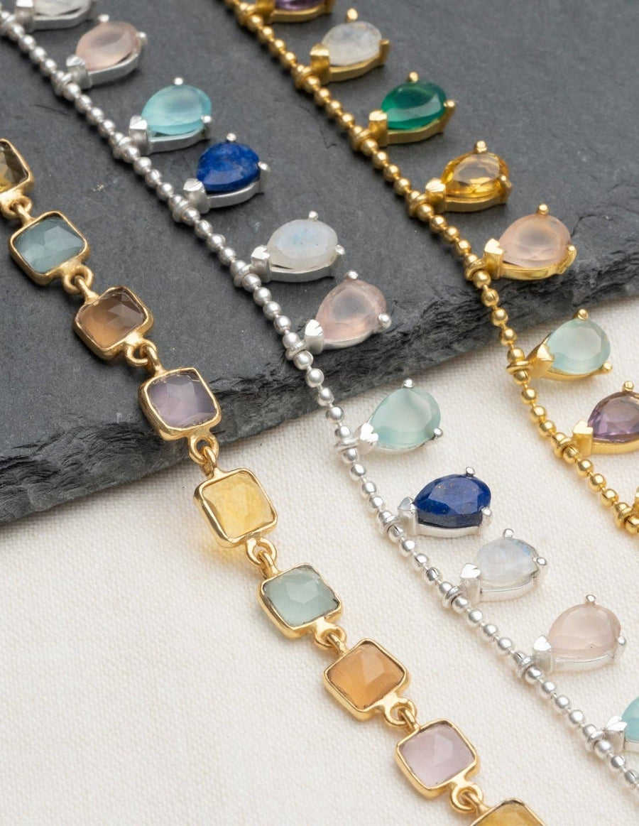Gemstone Choker Necklace
