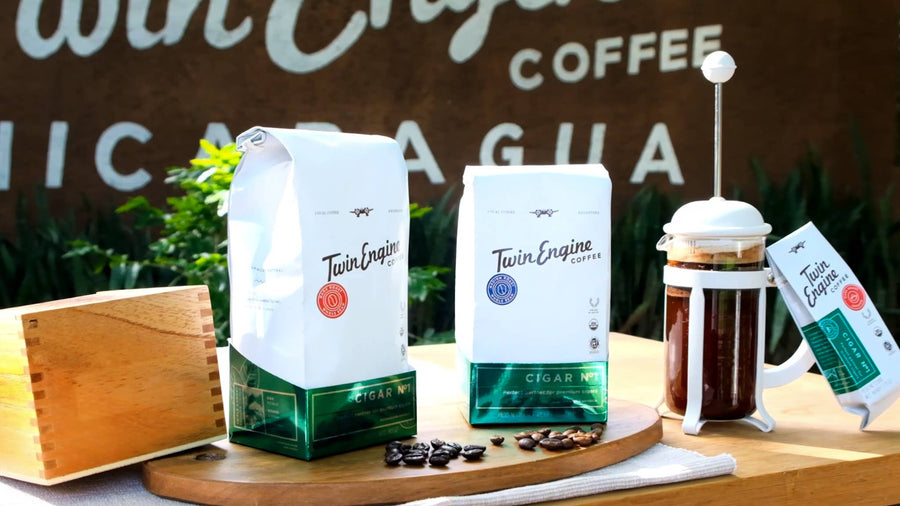 Coffee Organic Fair - Cigar No. 1  Medium  Dark  Whole bean