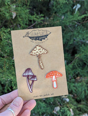 Patch | mushroom 3-pack
