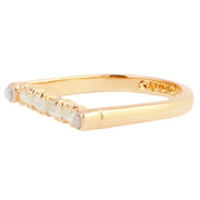 Cha Cha Gemstone Bar Ring